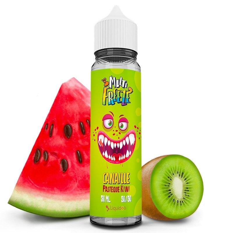 E-liquide Canaille 50 ml Multi Freeze Liquideo – saveur Pastèque • Kiwi – Ecig Discount