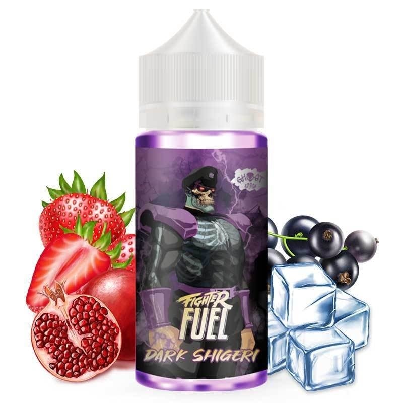 E-liquide Dark Shigeri 100 ml Fighter Fuel – saveurs fruits rouges et cassis – Ecig Discount