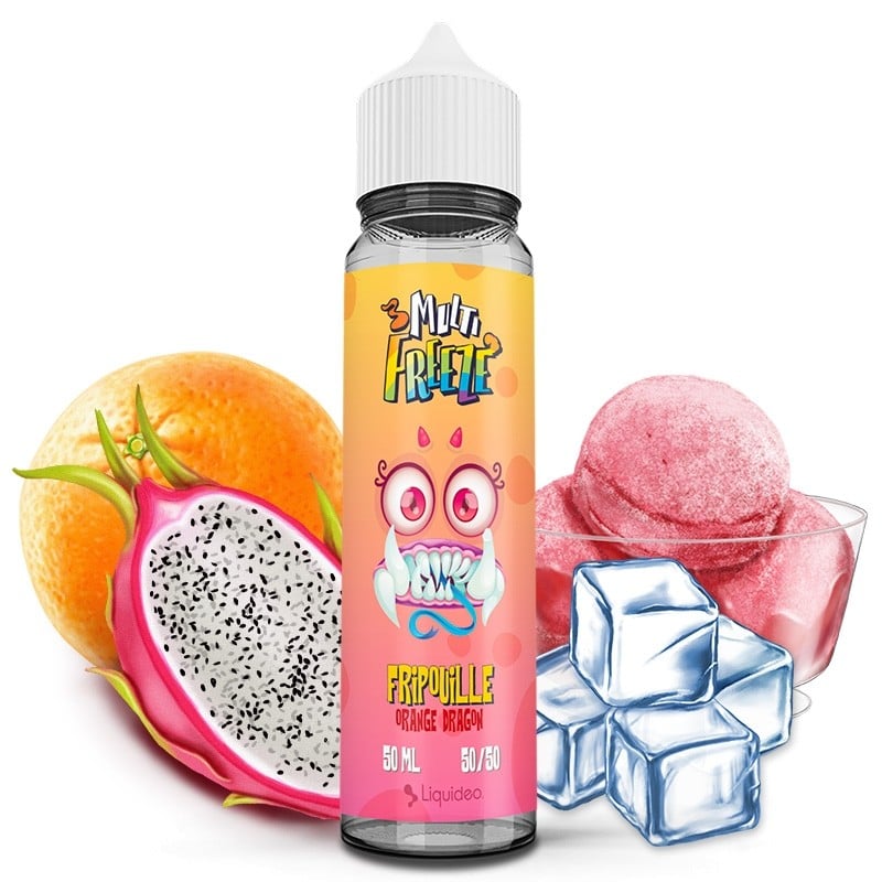 E-liquide Fripouille 50 ml Multi Freeze Liquideo – saveur Fruit de la Passion – Ecig Discount