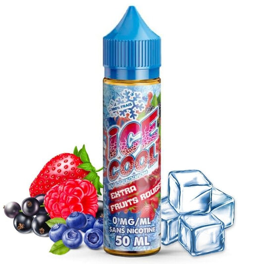E-liquide Ice Cool Extra Fruits Rouges 50 ml pas cher Ecig Discount