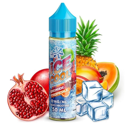 E-liquide Ice Cool Grenade Tropicale 50 ml pas cher Ecig Discount