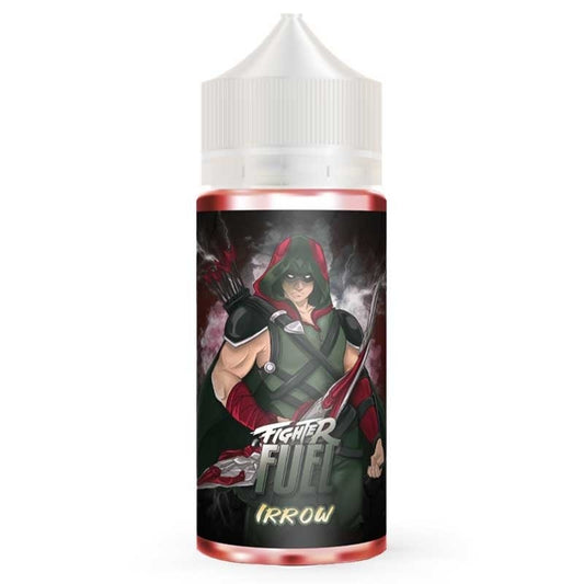 E-liquide Irrow 100 ml Fighter Fuel – saveurs fraise, marshmallow et barbe à papa – Ecig Discount