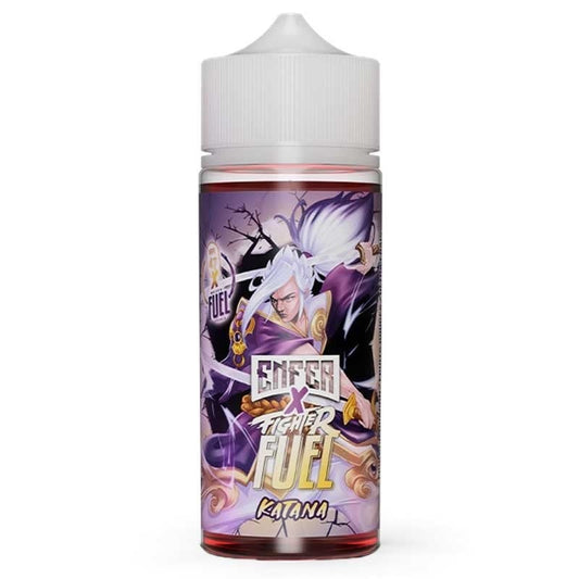 E-liquide Katana 100 ml Fighter Fuel – saveurs fruit du dragon et fruits rouges ultra frais – Ecig Discount