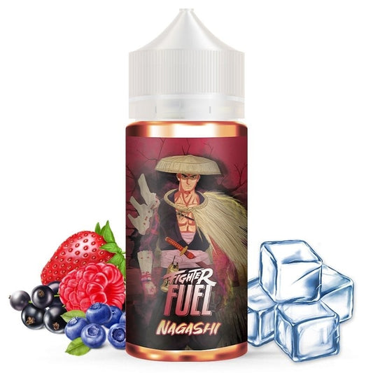 E-liquide Nagashi 100 ml Fighter Fuel cerise fruits rouges pas cher Ecig Discount