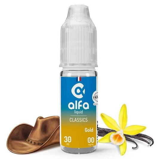 Gold – Alfaliquid – 10 ml (70/30)