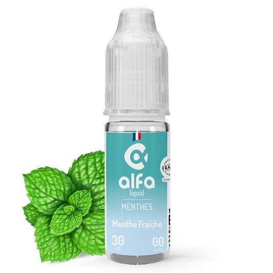 Menthe fraîche – Alfaliquid – 10 ml (70/30)
