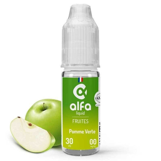 Pomme verte – Alfaliquid – 10 ml (70/30)